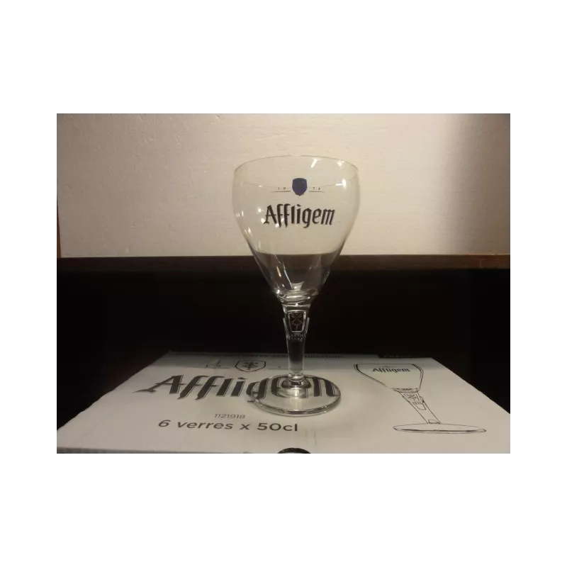 1 VERRE AFFLIGEM 50CL NOUVEAU MODELE