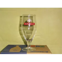 boite de 6 verres  dahls 40cl 