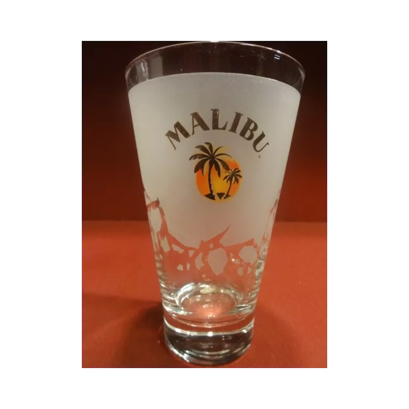 4 VERRES MALIBU GIVRES 36CL