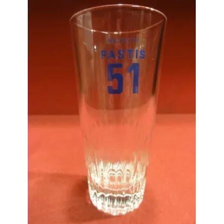 1 VERRE  ANISETTE  PASTIS 51 HT 12.50CM