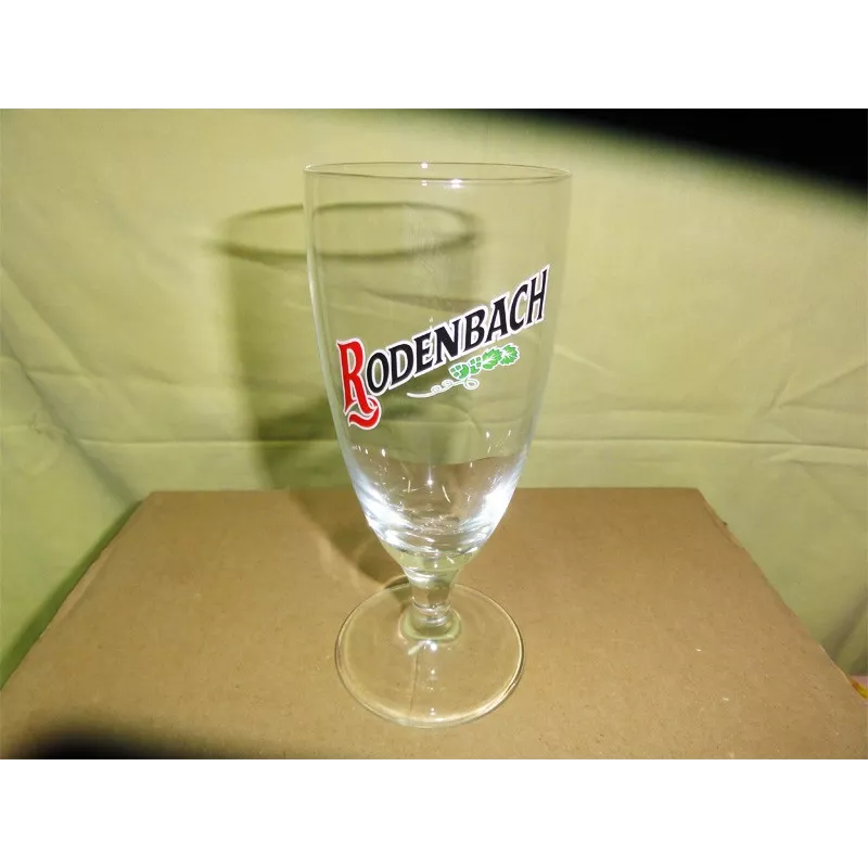 boite de 6  verres rodenbach25cl