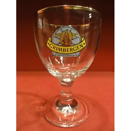 1 VERRE GRIMBERGEN 25CL LOGO BLEU