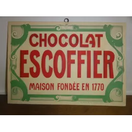 1 CARTON CHOCOLAT ESCOFFIER 