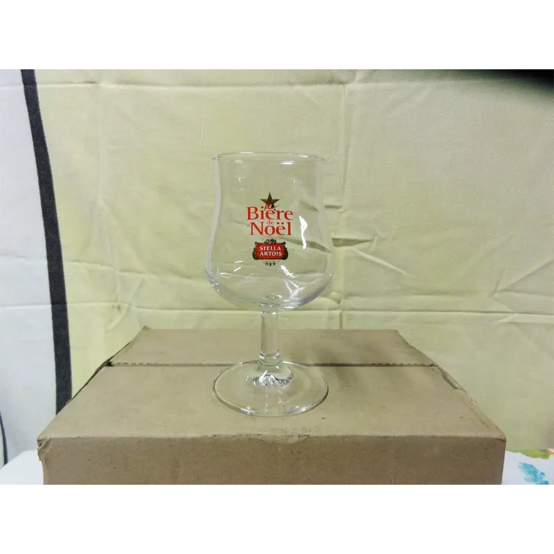 boite de 6 verres stella artois  biere de noel 25cl