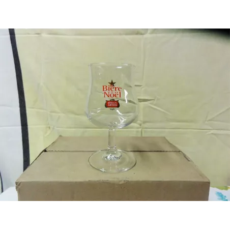 boite de 6 verres stella artois  biere de noel 25cl