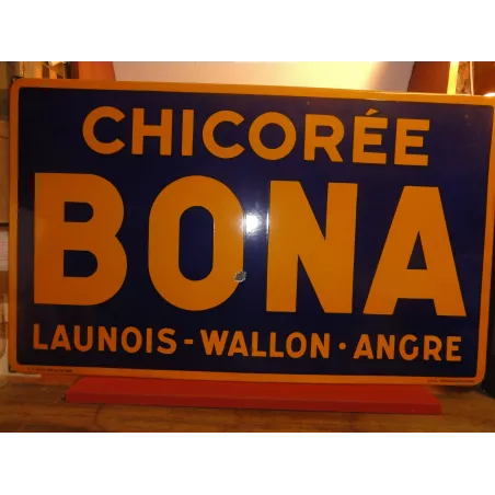 PLAQUE EMAILLEE CHICOREE BONA