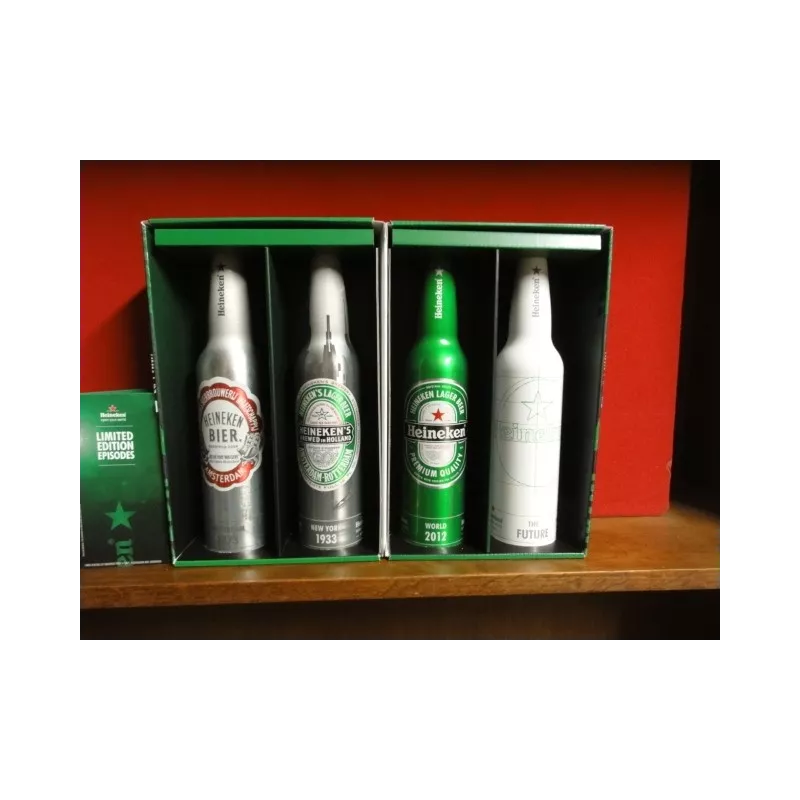 4 BOUTEILLES HEINEKEN  COLLECTO