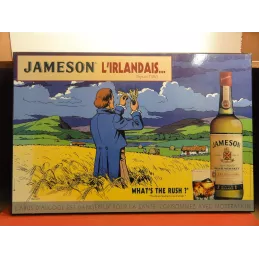 1 PLAQUE WHISKY JAMESON L'IRLANDAIS