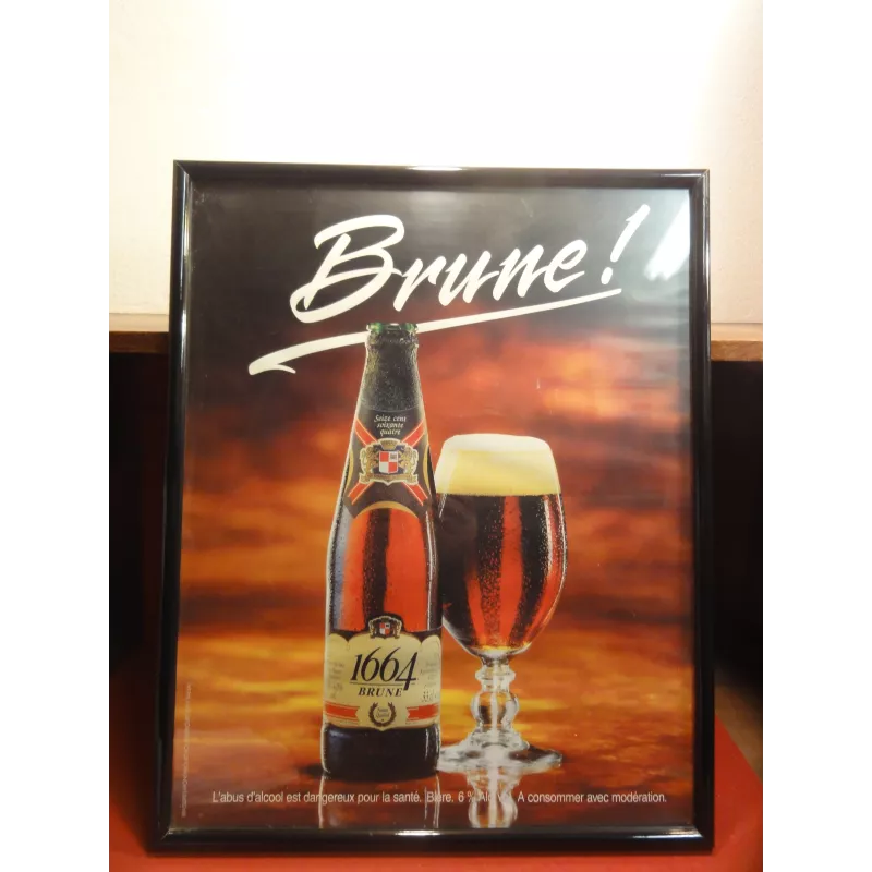 1 CADRE 1664 BRUNE 