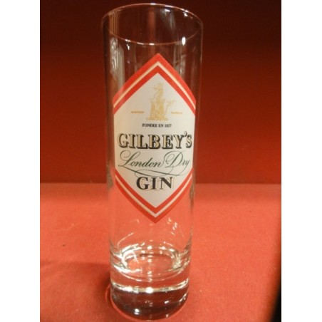 6 VERRES GIN GILBEY'S 22CL