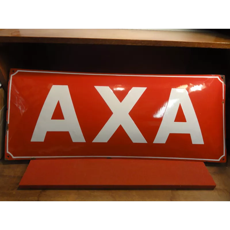 PLAQUE EMAILLEE MARGARINE AXA 