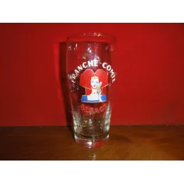 1 VERRE EMAILLE  FRANCHE COMTE