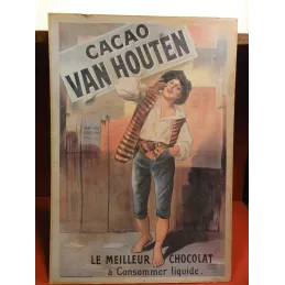 CARTON  CACAO VAN HOUTEN 