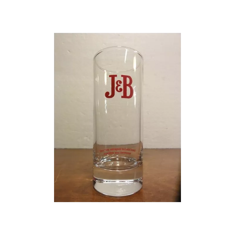 6 VERRES  J&B HT. 12.50CM