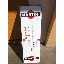 THERMOMETRE  EMAILLE MARTINI
