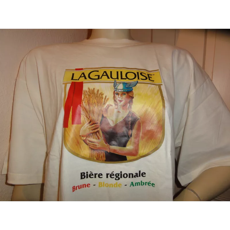 1 TEE SHIRT BIERE LA GAULOISE 