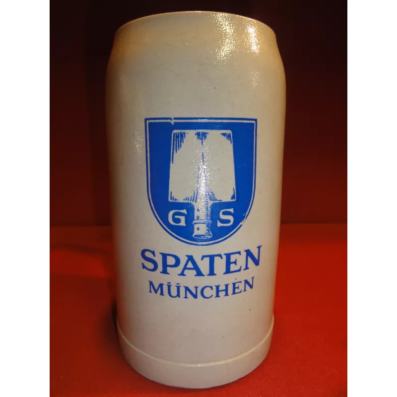 1 CHOPE SPATEN MUNCHEN 1 LITRE ECRITURE BLEU