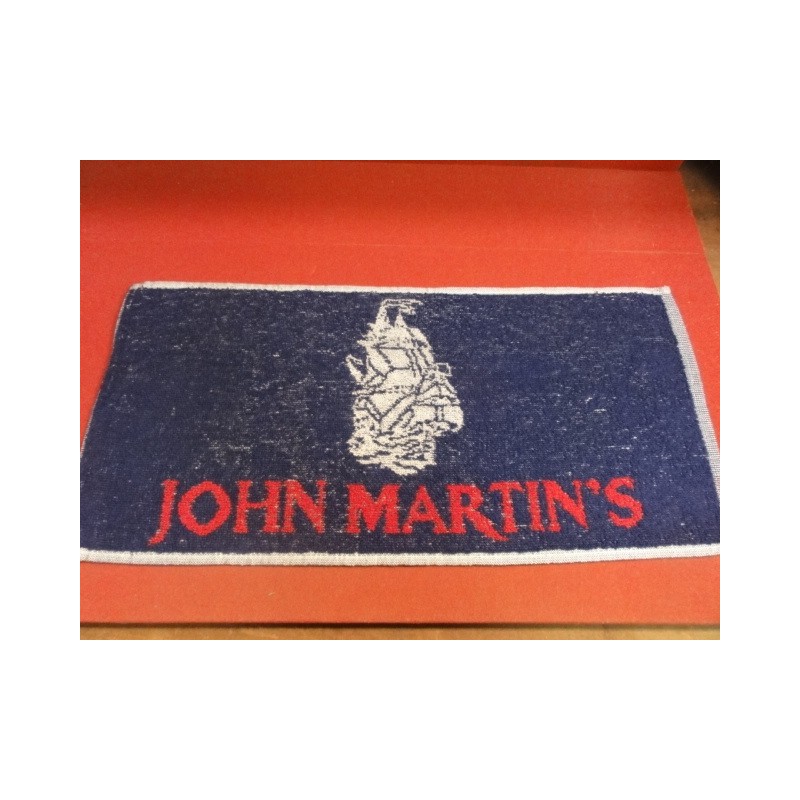 1 TAPIS DE BAR JOHN MARTIN'S