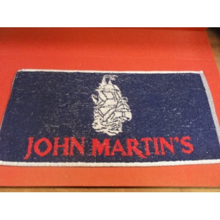 1 TAPIS DE BAR JOHN MARTIN'S