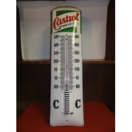 1 THERMOMÈTRE CASTROL EMAILLE 