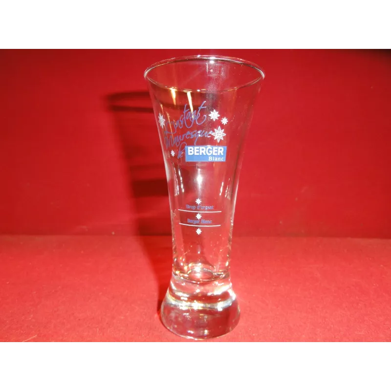 5 VERRES BERGER BLANC 