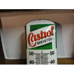 1 THERMOMÈTRE CASTROL EMAILLE 