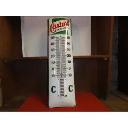 1 THERMOMÈTRE CASTROL EMAILLE 