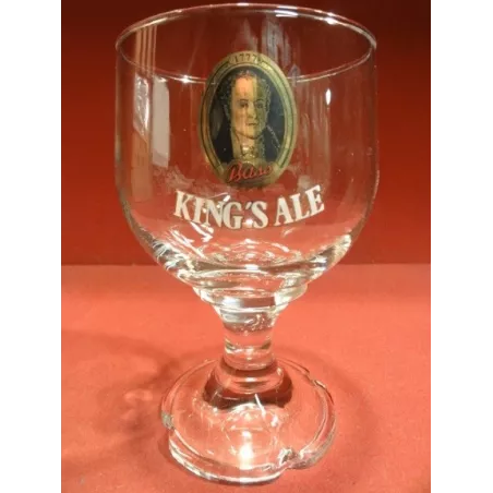 1 VERRE  BASS KING'S ALE 33CL