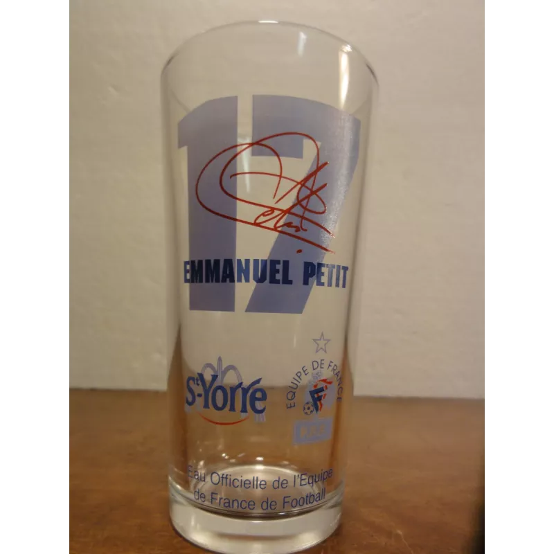 1 VERRE SAINT YORRE  EMMANUEL PETIT