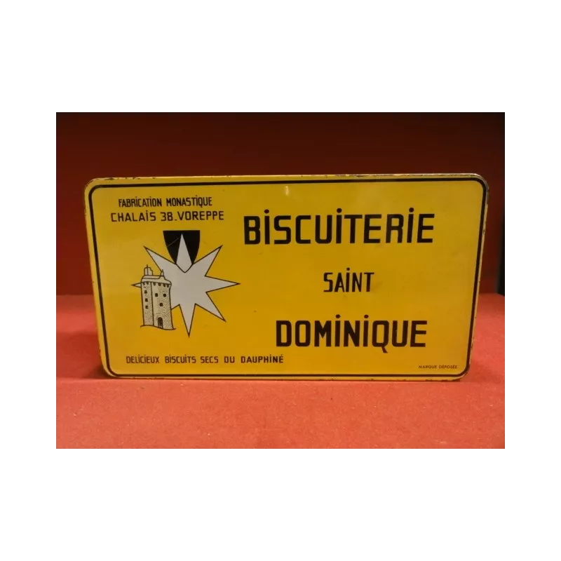 1 BOITE BISCUITERIE ST DOMINIQUE ISERE