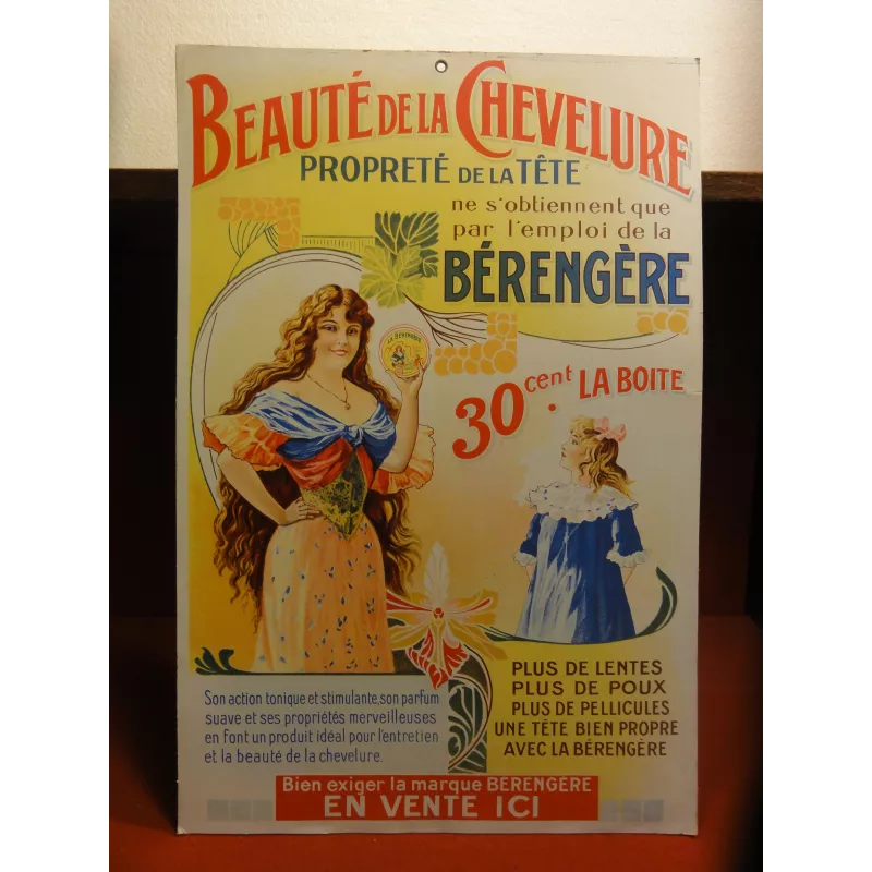 1 CARTON  BERANGERE BEAUTE DE LA CHEVELURE