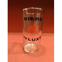 1 VERRE KB  25CL  BIERE DE LUXE