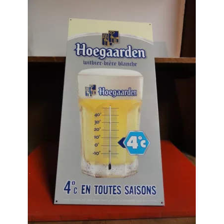 THERMOMÈTRE HOEGAARDEN EN TOLE