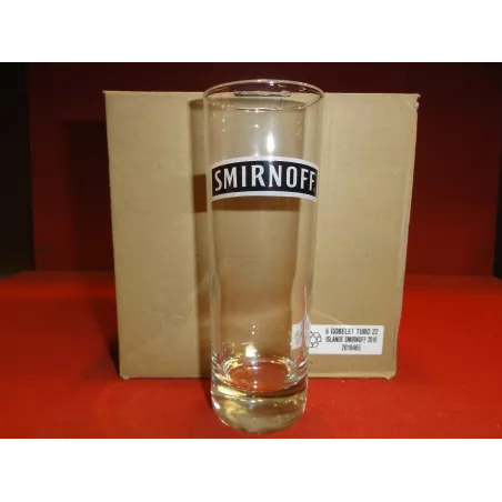 6 VERRES SMIRNOFF 22CL