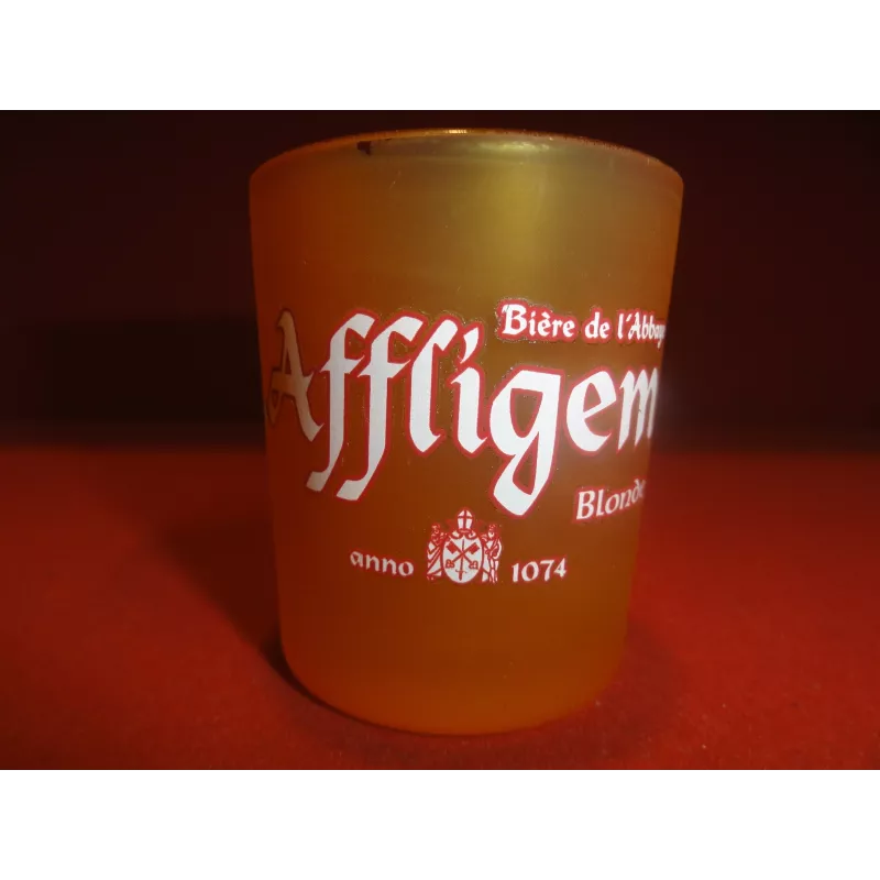 10 MINIS VERRES AFFLIGEM HT. 6.50CM