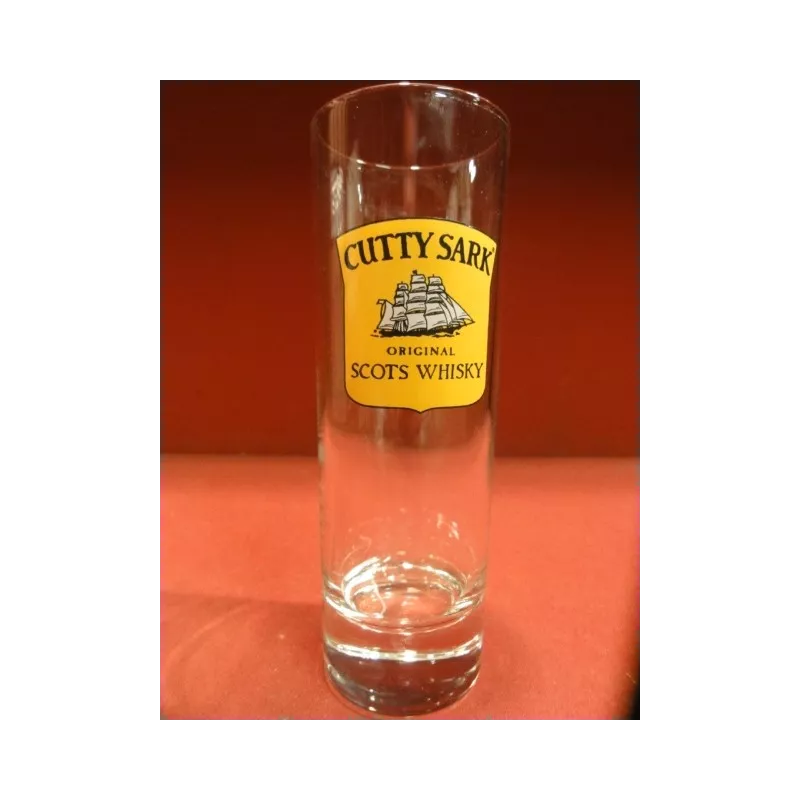 6 VERRES WHISKY CUTTY SARK HT. 15.20cm