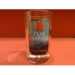 6 VERRES CLAN CAMPBELL BABY HT 9CM