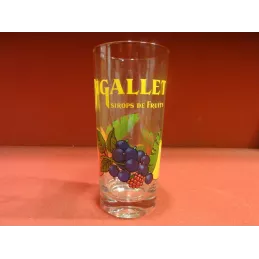 6 VERRES SIROP BIGALLET HT. 14CM