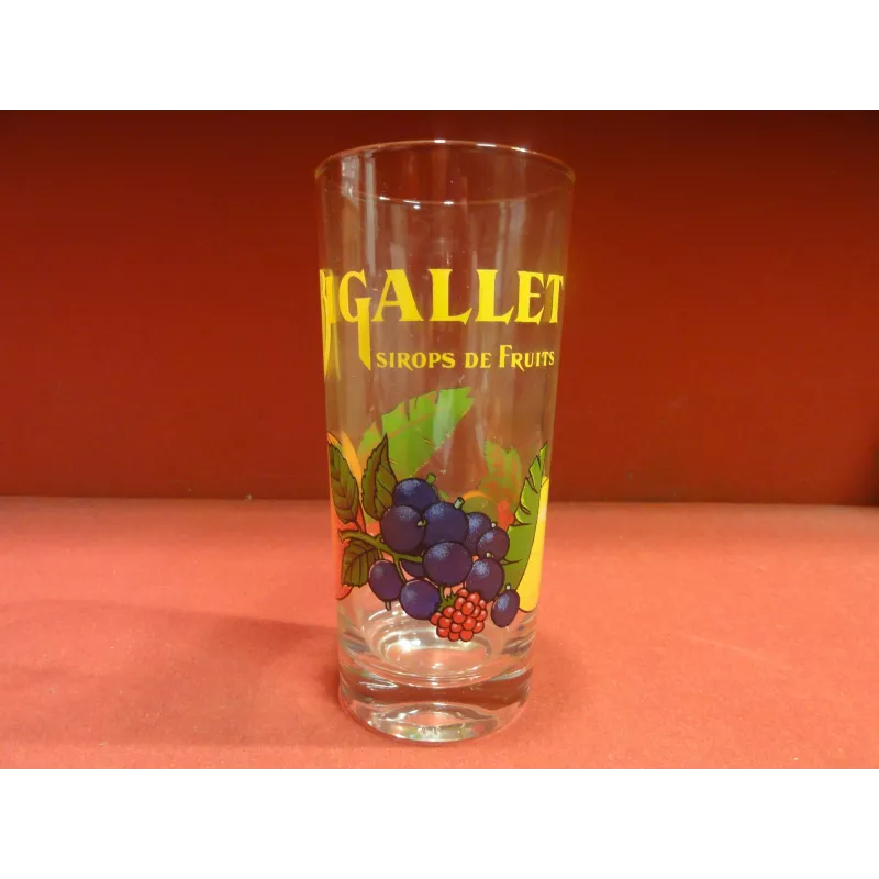 6 VERRES SIROP BIGALLET HT. 14CM