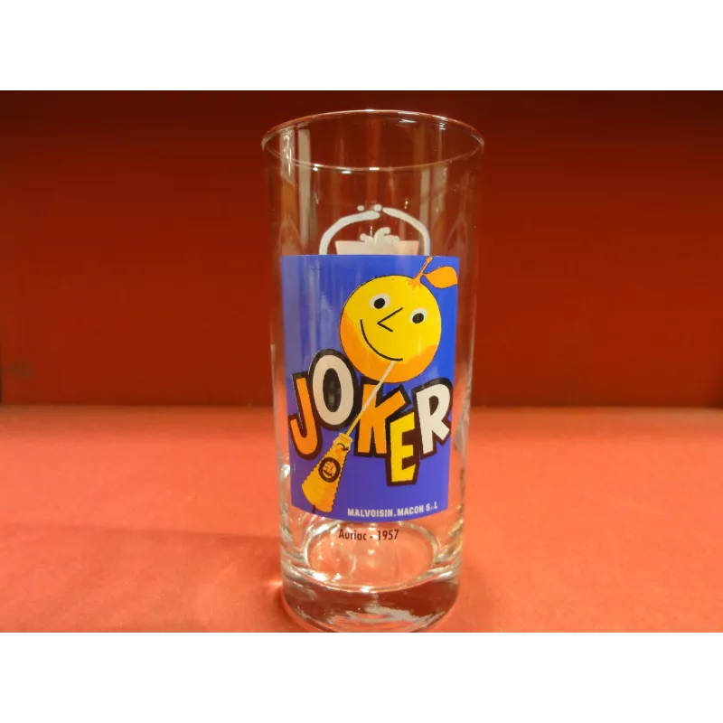 1 VERRE JOKER  COLLECTOR 75 ANS