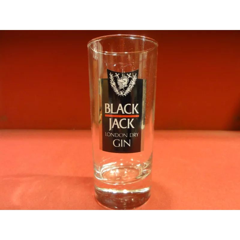 6 VERRES GIN BLACK JACK 17CL