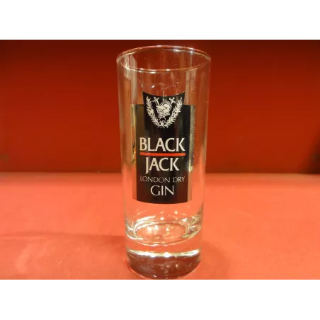 6 VERRES GIN BLACK JACK 17CL