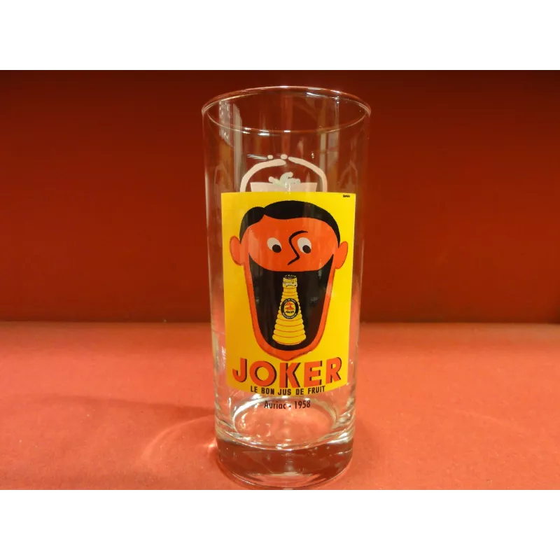 1 VERRE JOKER  COLLECTOR 75 ANS