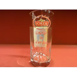 1 VERRE JOKER  COLLECTOR 75 ANS