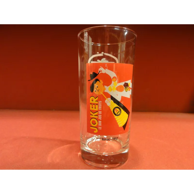 1 VERRE JOKER  COLLECTOR 75 ANS