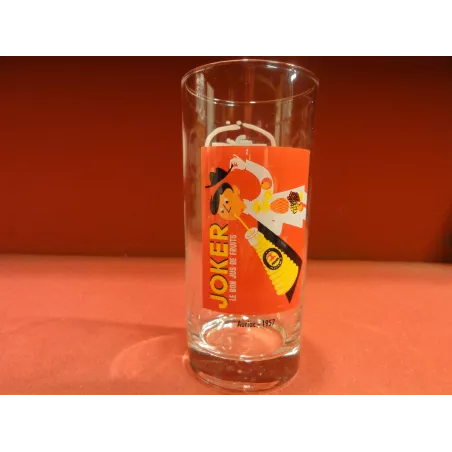 1 VERRE JOKER  COLLECTOR 75 ANS