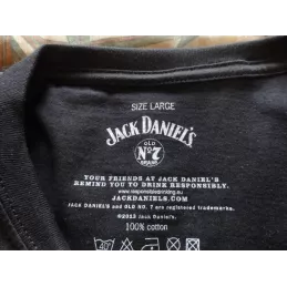 1 TEE SHIRT JACK DANIEL'S TAILLE L