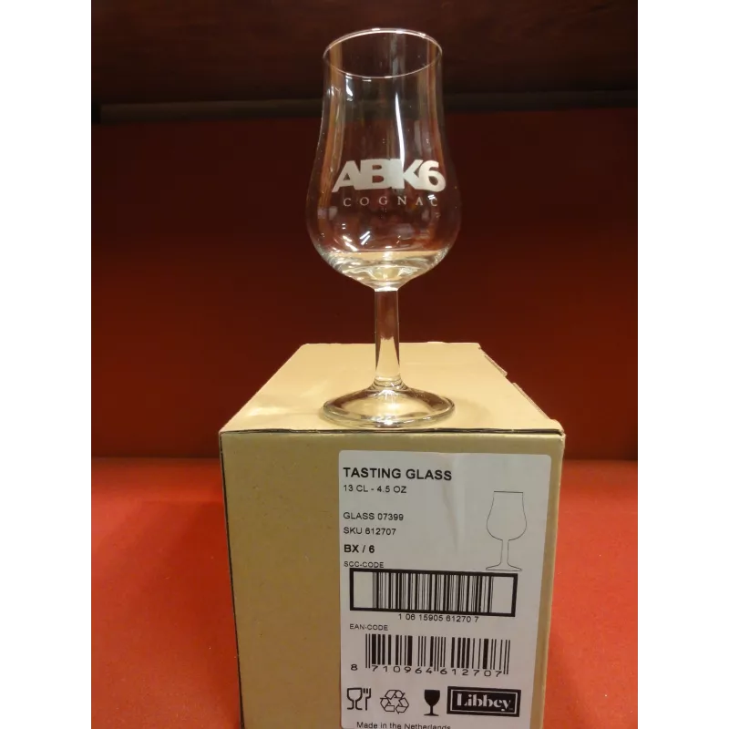 6 VERRES COGNAC ABK6