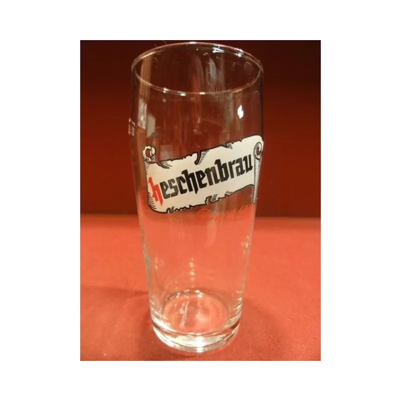 1 VERRE HESCHENBRAU   METEOR 25CL