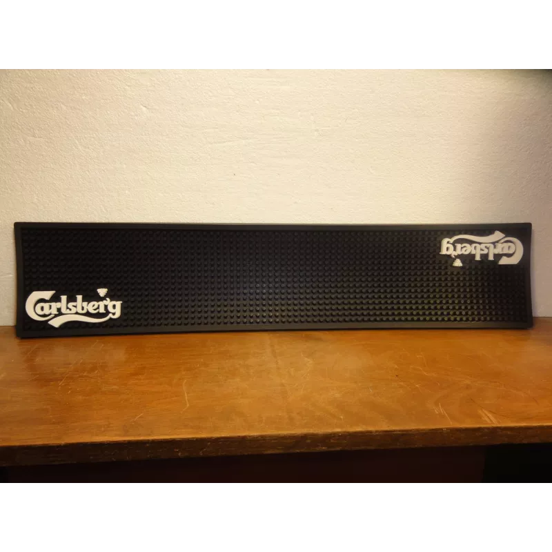 1 TAPIS DE BAR EGOUTTOIR CARLSBERG 